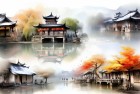 江南百景图古风体验：梦回江南街头，经典景致一网打尽