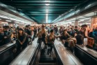 地铁跑酷积分赛：地铁中的速度与激情挑战
