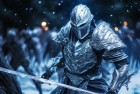 月光剑士僵尸夜战：生死较量中的英勇智慧