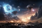 文明太空三国战纪：共战沙场，美国卡车模拟开启运输之旅，体验星际英雄挑战