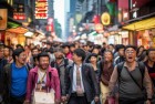 外籍游客上海街头消费力惊人，购物热情探秘