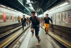 地铁跑酷友谊赛：地铁街头激情挑战赛