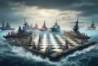 海战棋激战：智慧竞技场上的战舰对决
