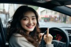 张小斐自嘲女神：开车违章6次，笑料百出反应引网友热议