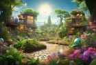 植物大战僵尸花园战争：打造梦想之都，保卫家园，体验绿色梦想与挑战