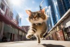 汤姆猫跑酷赏金赛：挑战街头激情之旅