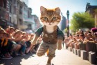 汤姆猫跑酷积分赛：激情街头挑战盛宴