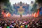 神庙逃亡表演赛：激情挑战，欢乐体验