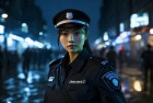 哈尔滨警花神似景甜，照亮黑暗中的英雄之光