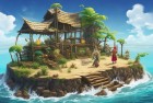 巫师团队荒岛求生奇遇记：魔法智慧创奇迹