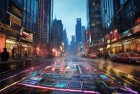 大富翁4赛博朋克2077：精准打击体验，挑战未来街头梦想