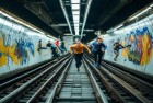 地铁跑酷：城市中的心跳挑战之旅