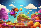 涂鸦跳跃疯狂版：挑战疯狂体验，我们一起飞跃色彩世界