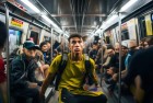 地铁跑酷表演赛：挑战激情，点亮梦想之夜