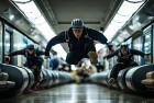 地铁跑酷团队赛：地铁挑战中的速度与激情英雄