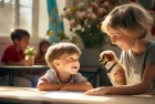 小孩哥考完试妈妈奖励买狗，我们一起梦想，小孩和狗狗的故事，家庭成长温暖