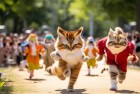 汤姆猫跑酷团队赛：挑战激情四溢的活力竞技