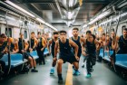 地铁跑酷道具接力赛：激情挑战，速度与激情的地铁跑酷体验
