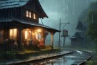 神秘小镇暴雨精灵守护：宝可梦温馨工坊生活之旅