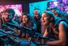 我们一起挑战使命召唤、堡垒之夜等射击游戏，热血对决！