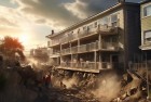 小区挖地下室意外致公寓倒塌悲剧