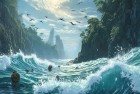 侍魂英雄携手抵御灰太狼：神秘海域挑战黑暗冒险记