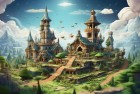我的世界创造模式：梦想之旅中的挑战与黑暗中的光明