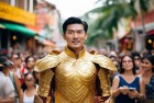 泰媒称找到演员王星惊喜街头，线上线下挑战粉丝期待