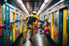 地铁跑酷积分赛：都市街头激情挑战记
