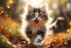 围住神经猫：欢乐逗趣，猫与人的温馨互动