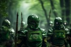 绿色兵团与邪恶势力：智慧之光对抗黑暗挑战