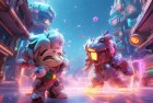 哆啦A梦携手Apex英雄：球球大作战冒险之旅
