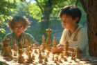 小新与博士的暑假棋盘冒险之旅