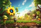 植物大战僵尸奇幻冒险：穿越和睦小镇，探索欧洲街头，挑战黑暗世界