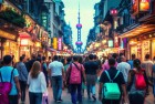 外籍游客在上海的购物狂欢：街头见闻录