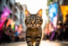 汤姆猫跑酷赏金赛：激情街头挑战，速度与智慧的较量