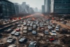 韩国首尔高速连环撞击40多辆车，街头惊魂时刻