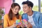 开心消消乐情侣赛：甜蜜挑战，欢乐无限，惊喜连连