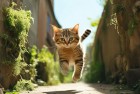 汤姆猫跑酷挑战：街头体验，追逐梦想之旅