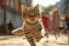 汤姆猫跑酷友谊赛：挑战街头，激情英雄，我们一起
