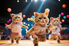 汤姆猫跑酷表演赛：挑战激情，炫酷体验，惊喜不断