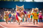 汤姆猫跑酷表演赛：挑战激情，亲子体验盛宴