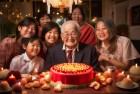 124岁生日盛典：六世同堂家族故事与老寿星祝福