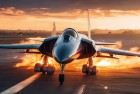 雷霆战机激战长空：挑战梦想，照亮黑暗