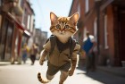 汤姆猫跑酷：街头挑战，追逐梦想的激情之旅
