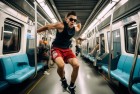 地铁跑酷积分赛：地铁内外的速度与激情挑战