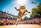 汤姆猫跑酷表演赛：激情体验，我们一起感受汤姆猫的魅力