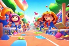 天天酷跑友谊赛：激情挑战极限，共创速度与友谊盛宴