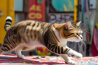汤姆猫跑酷友谊赛：猫界风采大展示