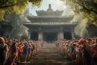 神庙逃亡表演赛：挑战极限，体验激情之旅